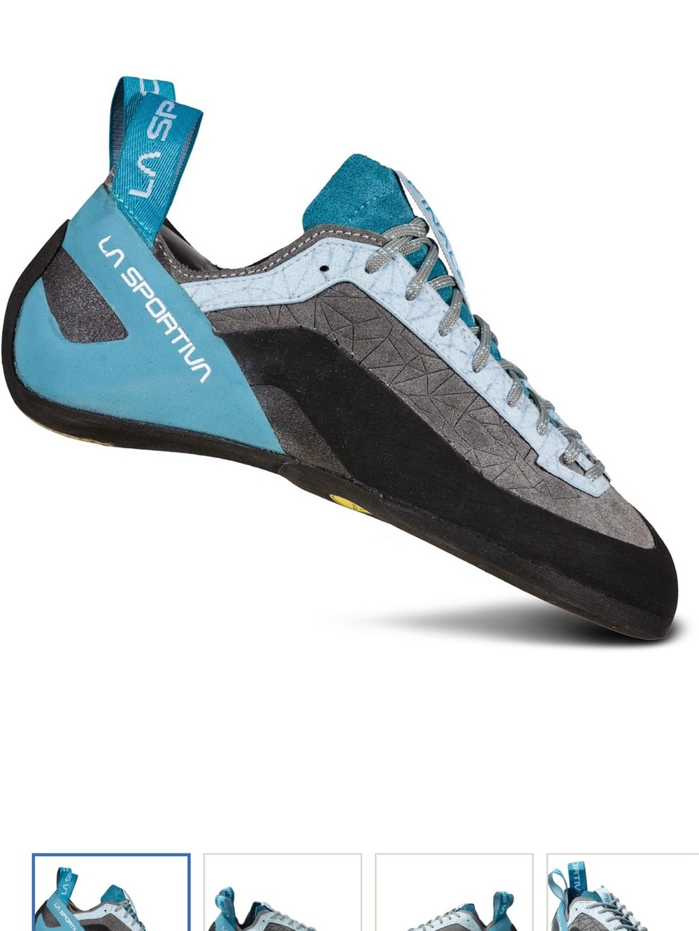NWOT La Sportiva Finale climbing shoes clay/topaz size 39